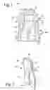 Fig. 02 - Perimeter-cooled stage 1 bucket core stabilizing device and related method