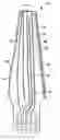 Fig. 01 - Apparatus and method for reducing operating stress in a turbine blade and the like