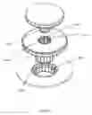 Fig. 14 - Multi-storage isolator with non-perpendicular rib