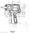 Fig. 06 - Pneumatic tool with direction switch operable with single hand