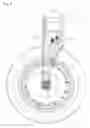 Fig. 05 - Drive wheel assembly for golf bag carts