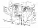 Fig. 01 - Work machine with electrical and hydraulic service centers