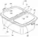 Fig. 01 - Nestable containers with bending covers for improved storage
