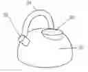 Fig. 01 - Tea kettle with safety features