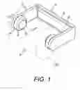 Fig. 02 - Device for holding a roll of material