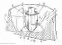 Fig. 01 - Drawing-blowing method and device for molding thermoplastic material containers, in particular bottles, with petaloid bottoms