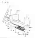 Fig. 17 - Knee protecting airbag device