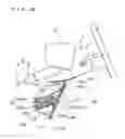 Fig. 24 - Knee protecting airbag device