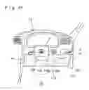 Fig. 49 - Knee protecting airbag device