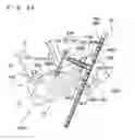 Fig. 76 - Knee protecting airbag device
