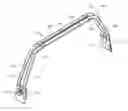 Fig. 01 - Vehicle bed storage rack and bed divider