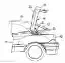 Fig. 01 - Convertible vehicle and hinge device