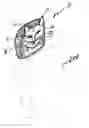 Fig. 01 - Head rest cover having facial features