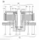 Fig. 01 - Spindle motor having holding magnet preventing oil discharge