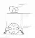 Fig. 01 - Wheeled moving robot