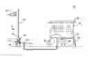 Fig. 01 - Gas alarm system with wind direction indicator