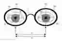 Fig. 01 - Display for eyeglasses with multiple optical center distances and method for displaying such eyeglasses