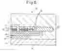 Fig. 06 - Magnetic head structure with enlarged insulating layer