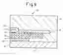 Fig. 08 - Magnetic head structure with enlarged insulating layer
