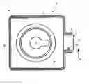 Fig. 01 - Starter housing for gas discharge lamp, and method of mounting same