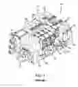 Fig. 02 - Alignment ramp for a PC board in an operator for a valve