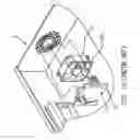 Fig. 02 - Assembly structure for securing heat-dissipating fan
