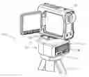Fig. 01 - Tripod device for mounting a camera and tracking movable objects