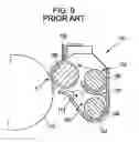 Fig. 10 - Developing device for developing images by adhering developer onto electrostatic images