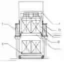 Fig. 01 - Carrier transferring load and unload system of low frame bridge type between the shore side crane and the stack field crane