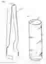 Fig. 02 - Assembly and tool for placing in and removing from a holder wax lights, tea lights and/or candles