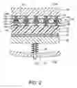 Fig. 03 - Method and apparatus for electrically connecting two substrates using a resilient wire bundle captured in an aperture of an interposer by a retention member
