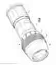 Fig. 08 - Nut seal assembly for coaxial connector