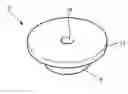 Fig. 01 - Metal-polymer composite hub and small form factor optical disk for information storage including the same