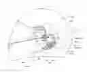 Fig. 01 - Device for opening-closing jaw guard of helmet
