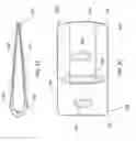 Fig. 27 - Devices for holding paper, cards and wallets