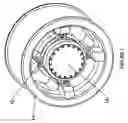 Fig. 02 - Displaying image mechanism wheel assembly