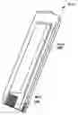 Fig. 01 - Gun magazine with two-stage spring