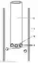 Fig. 01 - Method for the filling of particulate material in vertical tubes