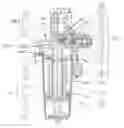 Fig. 01 - Filtering apparatus, filter regulator for use with spray gun and spraying system using the same