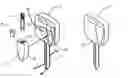 Fig. 01 - Separable transponder key assembly