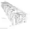 Fig. 01 - Longitudinal curvature adjustment assembly for a rain gutter roll forming machine