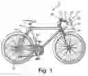 Fig. 02 - Bicycle operating component with electrical shift control switch
