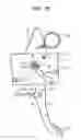 Fig. 19 - Support structure for control pedal