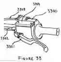 Fig. 37 - Rotary-to-linear actuator, with particular use in motorcycle control