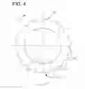 Fig. 07 - Asymmetrical coupling profile between a central axle of a bottom bracket of a bicycle transmission and a pedal crank
