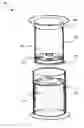 Fig. 01 - Beverage making devices and methods with an inner housing in place of a central rod plunger