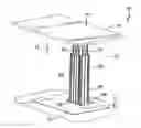Fig. 01 - Load compensator for height adjustable table