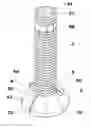 Fig. 01 - Apparatus for affixing a dock to a mooring pole