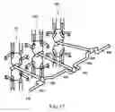 Fig. 14 - Force transfer mechanism for an engine