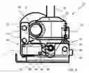 Fig. 03 - Drive mechanism for a down draft vent system